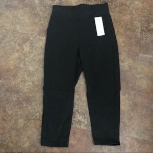 PopFit Leggings Size S Black Crops 1011-1 Comfort